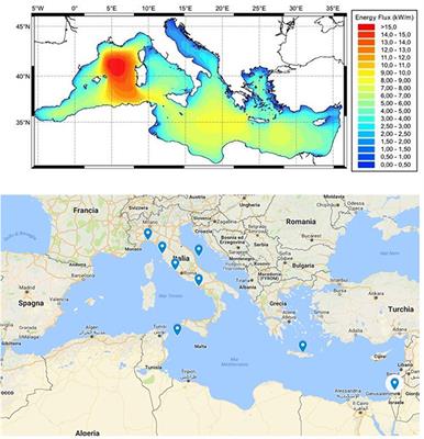 State of the Art and Perspectives of Wave Energy in the Mediterranean Sea: Backstage of ISWEC